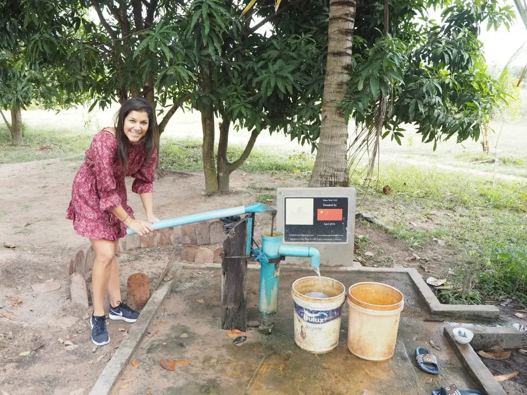 building wells in cambodia