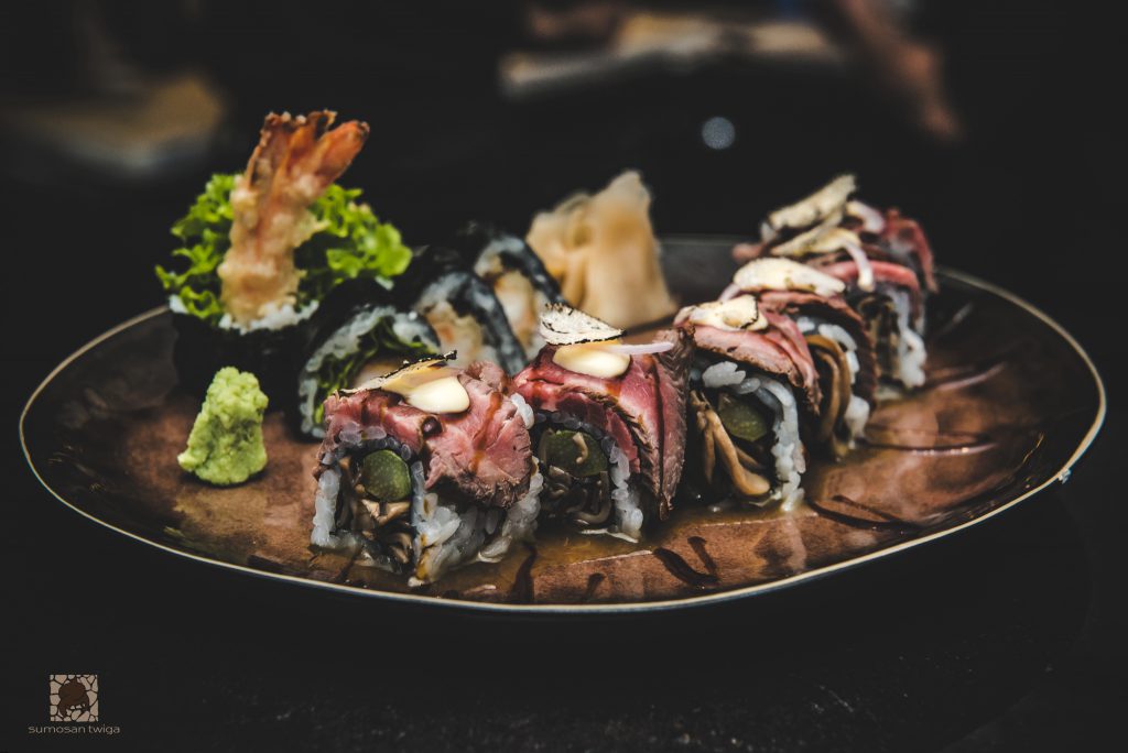 Sumosan twiga London restaurants wagyu sushi