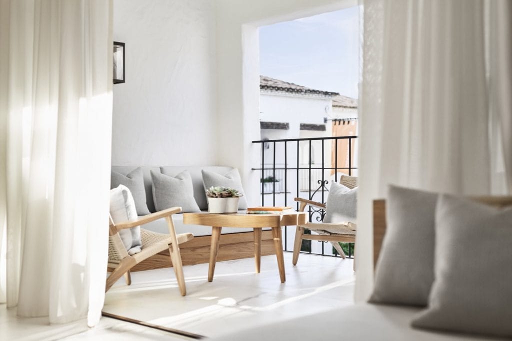 where to stay luxury Marbella Nobu hotel bedroom suite