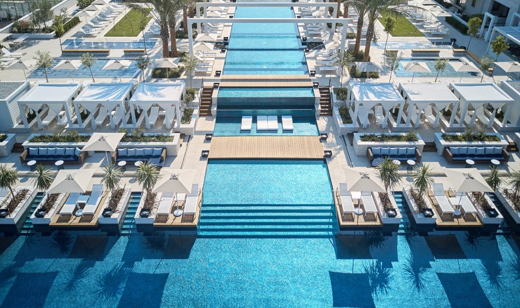 amazing swimming pool at The Regent Porto Montenegro