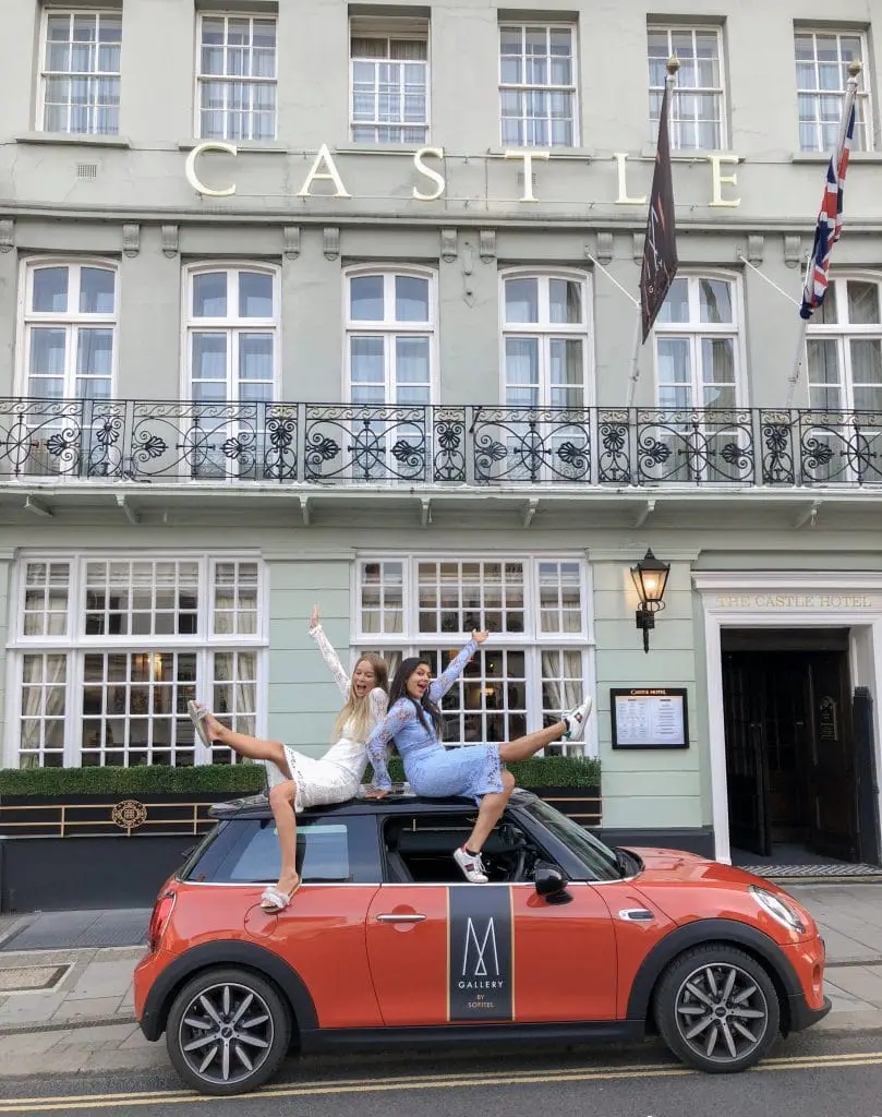 MGallery Windsor Castle hotel Bonnie Rakhit and Blonde Flamingo Mini Adventure Uk road trip 