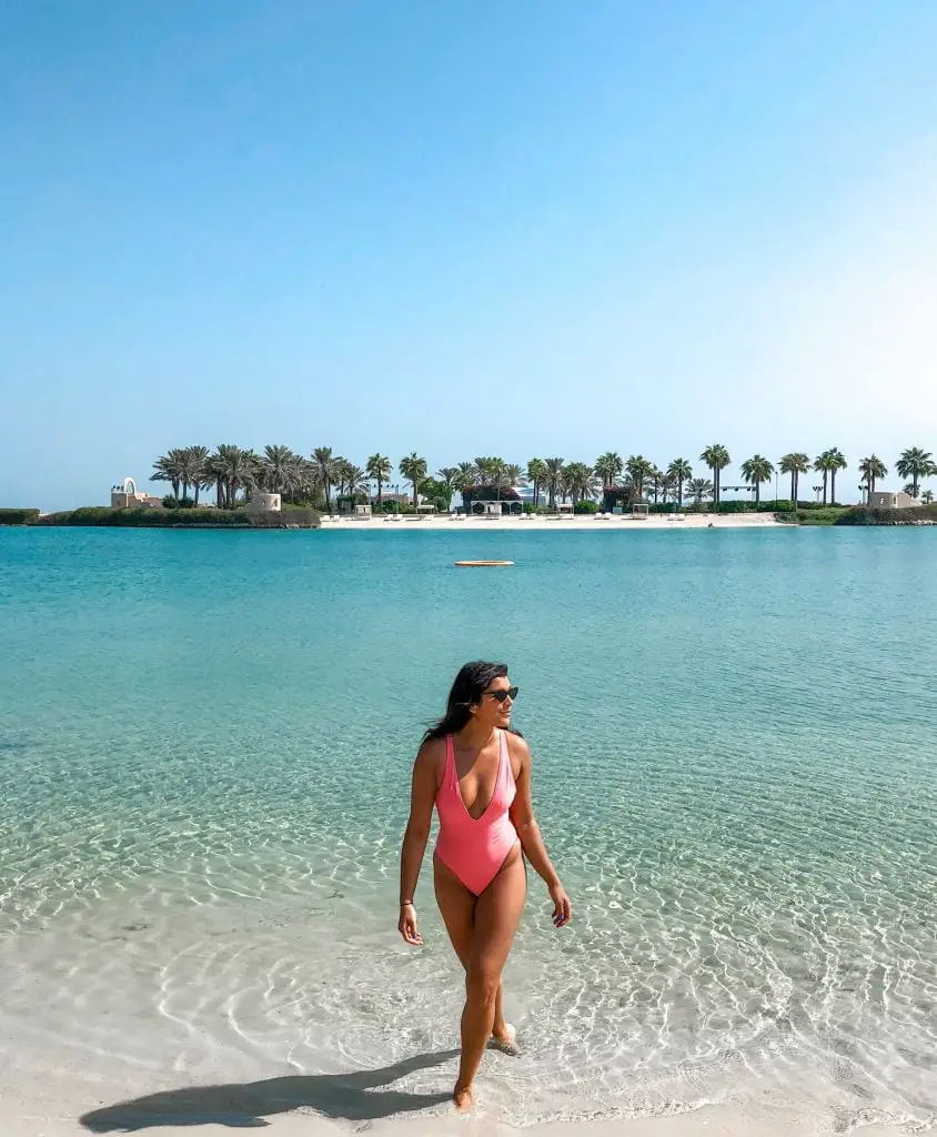 bonnie rakhit where to stay in Bahrain pool and beach