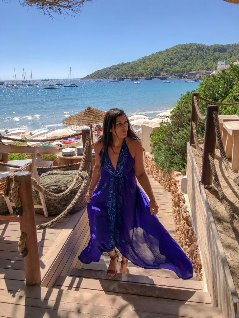 Bonnie Rakhit style traveller Casa Maca Ibiza beso beach club