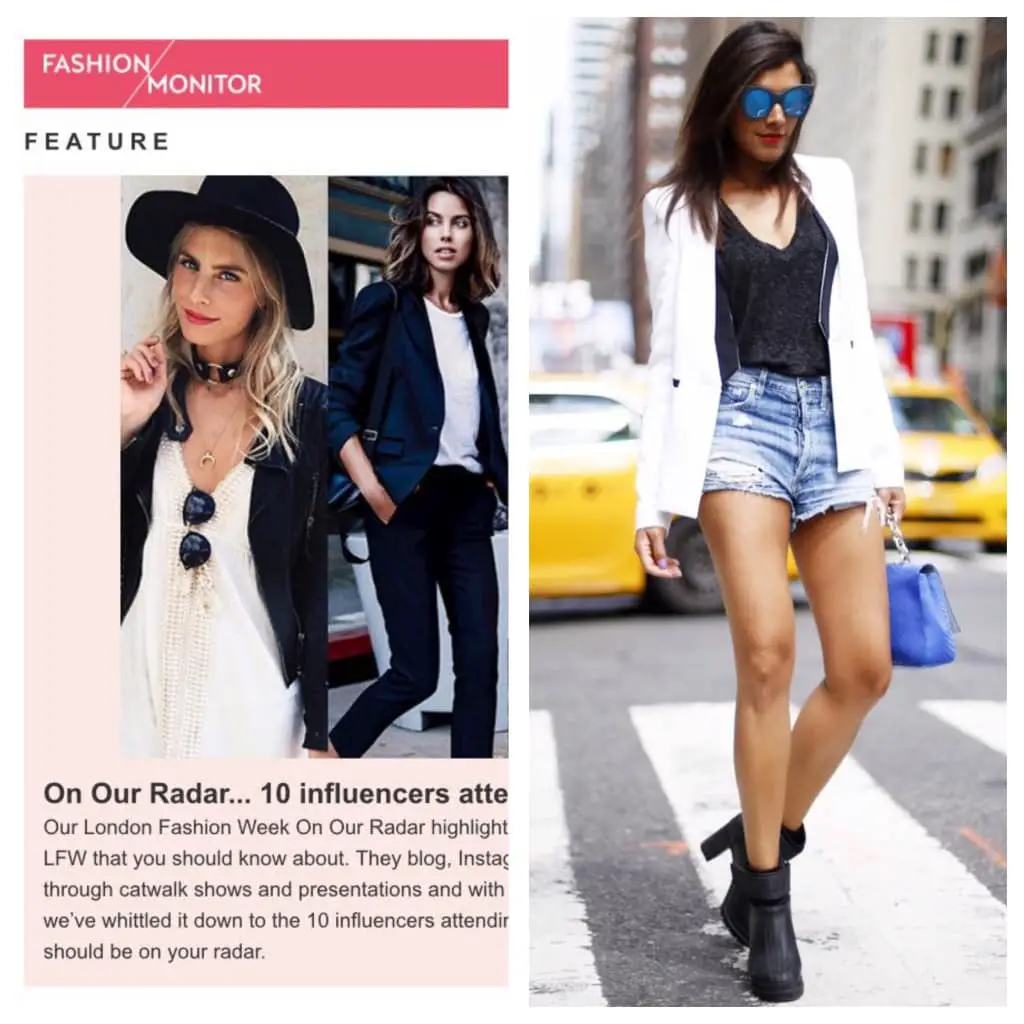 Fashion monitor top 10 influencers