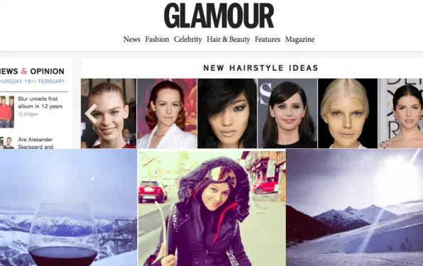 Glamour Magazine UK Style