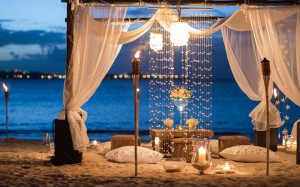 Romantic Caribbean hotel honeymoon Jumby Bay