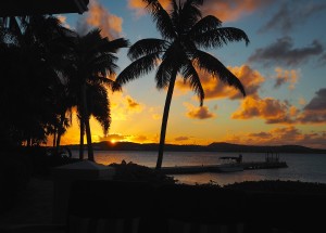 Caribbean Sunset image credit TheStyleTraveller.com Jumby Bay