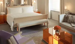 The clift Hotel bedroom The Style Traveller san Francisco