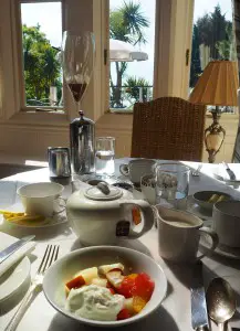 luxury hotel devon orestone manor breakfast