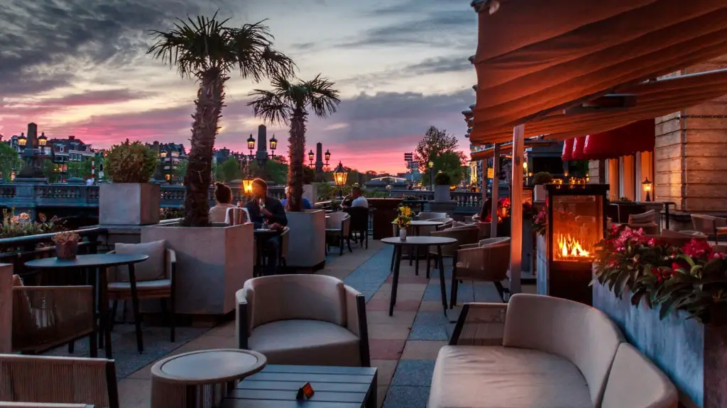 Bonnie Rakhit Amstel Lounge Intercontinental Amsterdam sun terrace bar