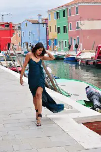 Bonnie Rakhit Burano Italy fashion packing