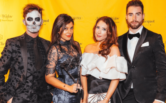 The Style Traveller halloween party