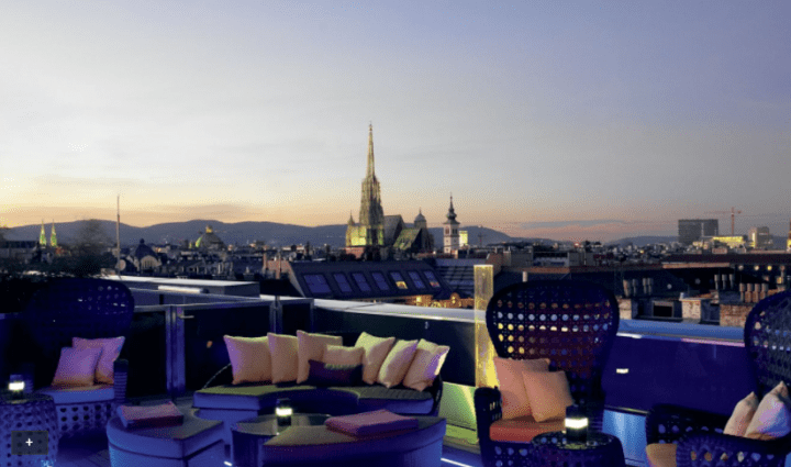 Ritz carlton vienna rooftop bar - The Style Traveller