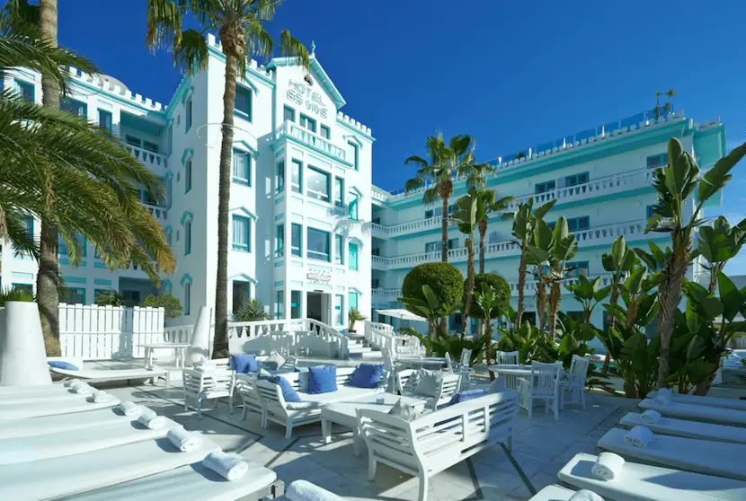 Es Vive Hotel where to stay Boutique Ibiza