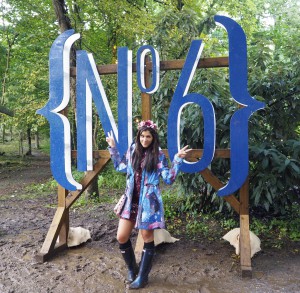 Bonnie Rakhit hunter boots festival fashion Festival number 6