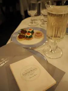 Luxury dinner on board the Belmond British Pullman and Orient Express