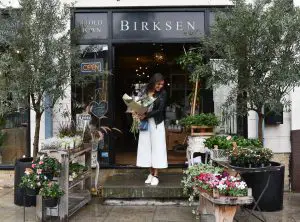 style traveller bonnie rakhit Birksens flower shop clapham common florist