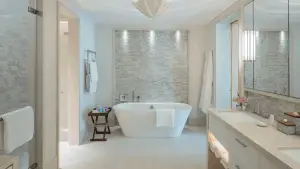 beautiful bathroom interiors shot at The Regent Porto Montenegro