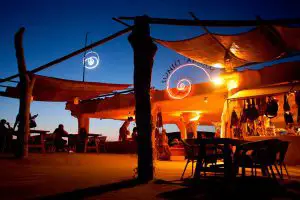 sunset ashram ibiza hippie beach club