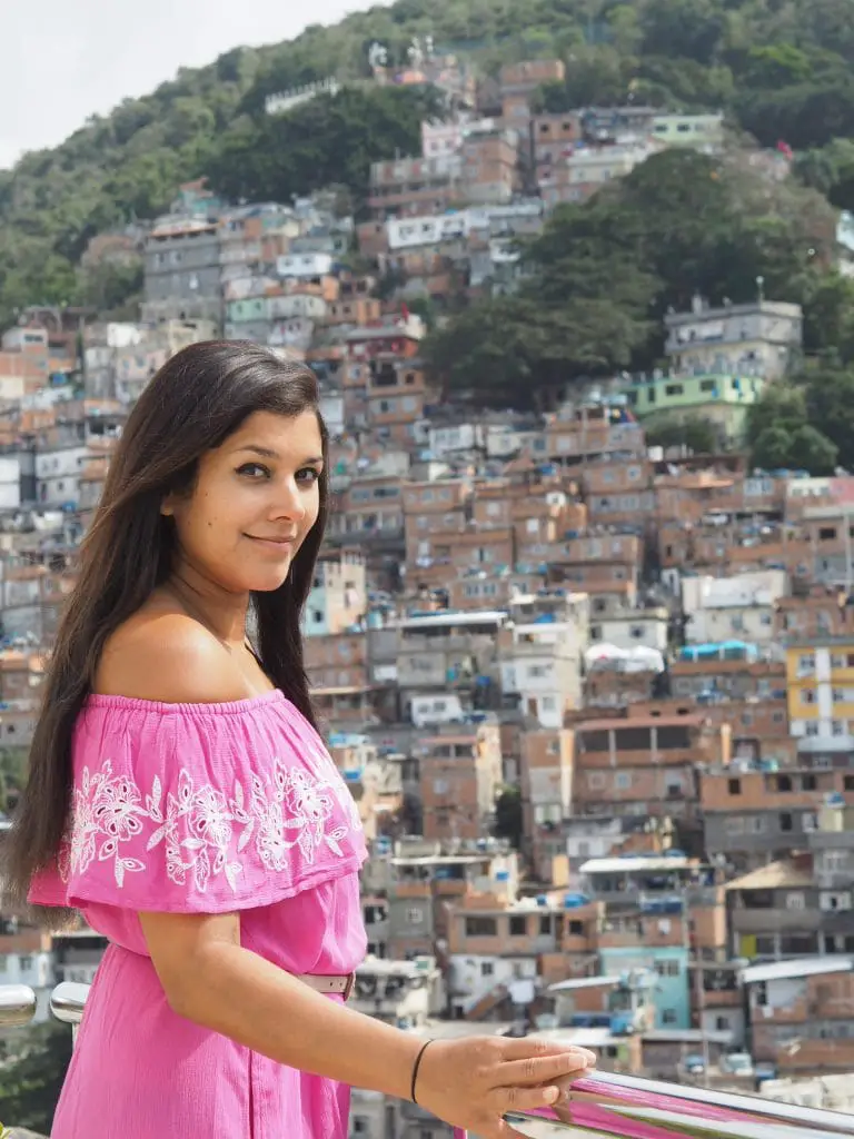 Beautiful rooftop favela view at Miramar by Windsor Rio de Janeiro Brazil Bonnie Rakhit style traveller