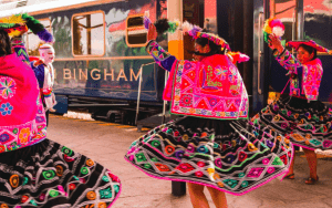 Bonnie Rakhit Peru in Luxury Hiram Belmond Bingham train to Machu Picchu and Sacred Valley travel ceremony