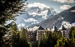 The Alpina Gstaad - Luxury Ski hotel with mountain view Bonnie Rakhit