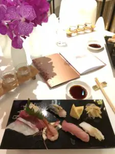 Megu japanese restaurant michellin star Alpina Hotel Gstaad Swiss Gastronomy