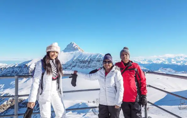 Bonnie Rakhit style traveller, family ski holiday