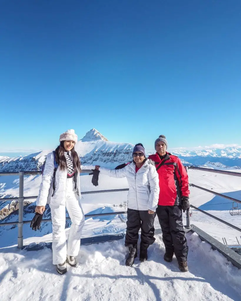 Bonnie Rakhit style traveller, family ski holiday