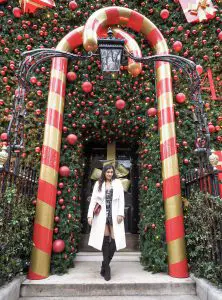 Bonnie Rakhit London Christmas Locations Annabel's