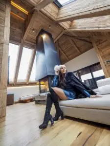 The Alpina Gstaad - Madonna's £17,000 A Night Ski bedroom suite Bonnie Rakhit