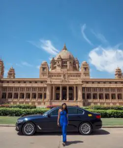 Bonnie Rakhit Umaid Bhawan Avis car rental india