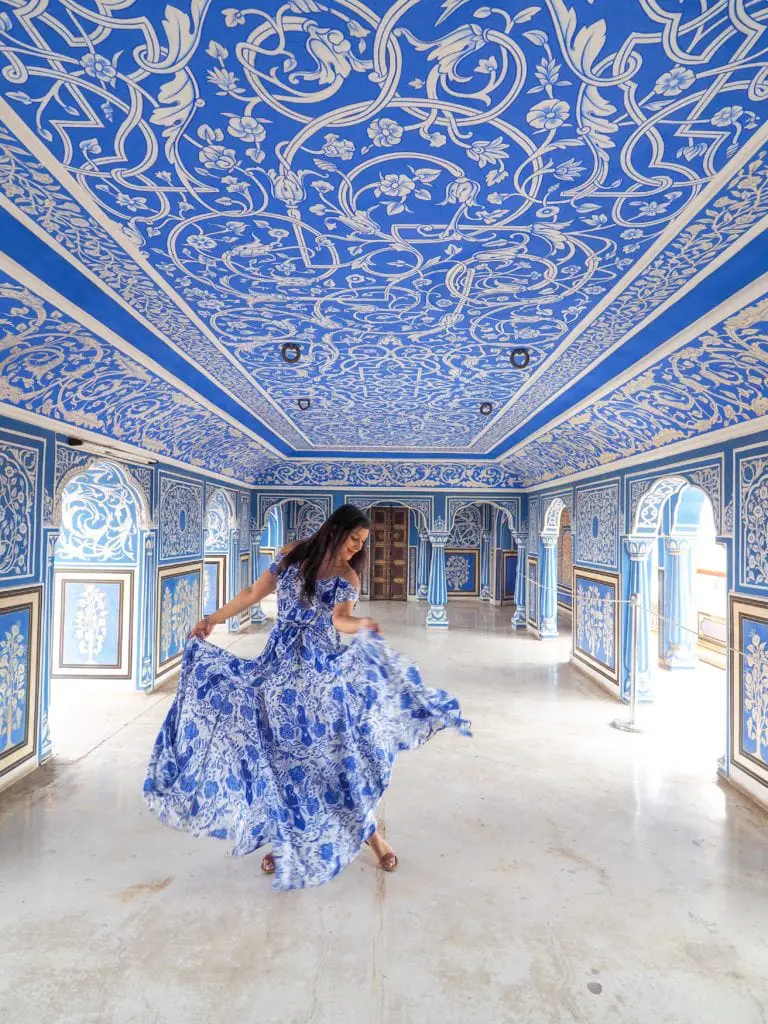 Blue room city palace How to shoot 10 Best Instagram locations Rajasthan, India plus Taj Mahal Photography tips bonnie rakhit style traveller