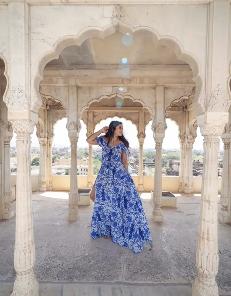 How to shoot 10 Best Instagram locations Rajasthan, India plus Taj Mahal Photography tips bonnie rakhit style traveller rooftop