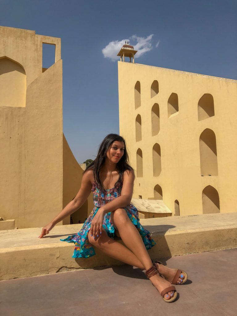 most instagrammable places in Jaipur Rajasthan India Bonnie Rakhit Jantar Mantar royal observatory