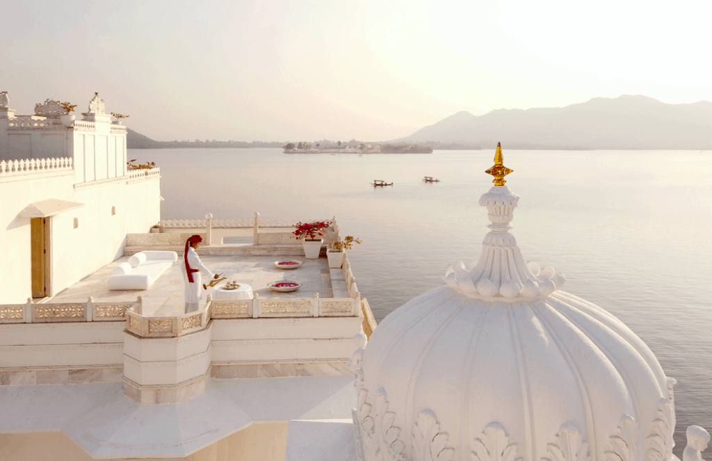 Taj Lake Palace spectacular India's best luxury hotels