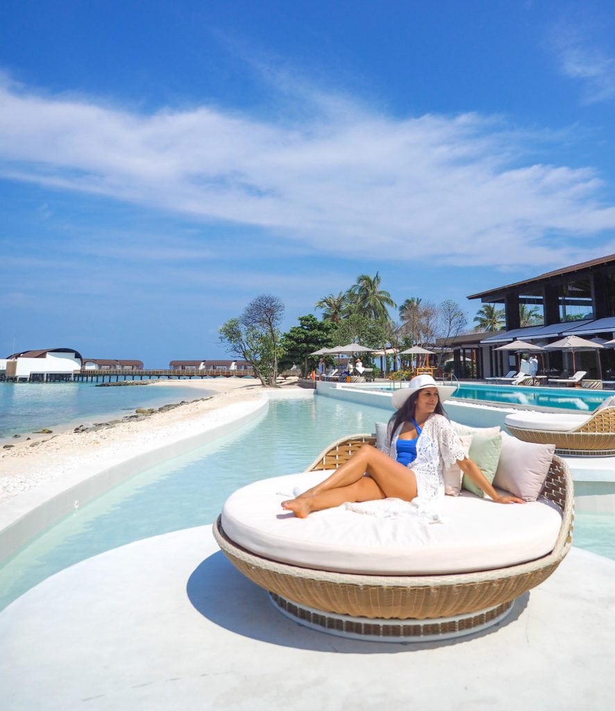 The Westin Maldives Miriandhoo Resort Bonnie Rakhit the style traveller pool