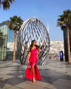 Bonnie Rakhit style traveller W Dubai The Palm shopping trip Bonnie Rakhit City walk