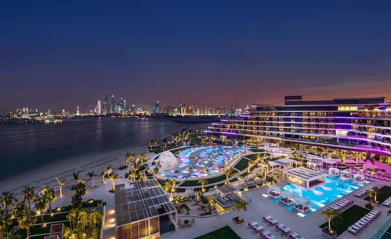 best most stylish hotels in Dubai amazing interiors W Palm Dubai luxury amazing hotels