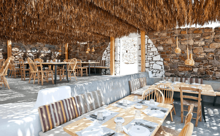 alemagou Mykonos - 5 Best Stylish Nights Out and Beach Clubs restaurants