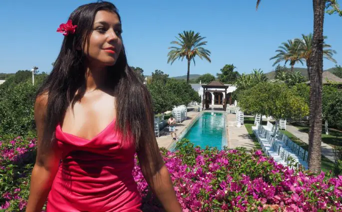 Bonnie Rakhit Atzaro ibiza swimming pool best hotels in Ibiza