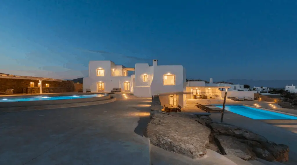 Villa Alaia Kinglike best exclusive luxury villas in Mykonos beautiful