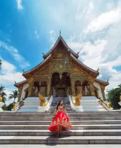 Bonnie Rakhit style traveller luang prabang temple and royal palace Laos