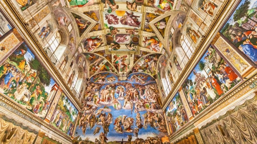 Sistine chapel all to yourself virtually