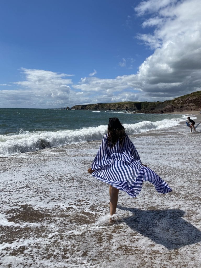 Bonnie Rakhit beach in Devon