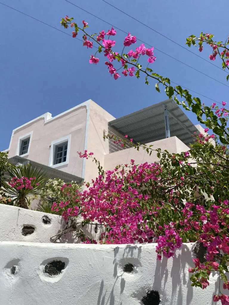 Epic greek architecture at Vedema Hotel Santorini Greece