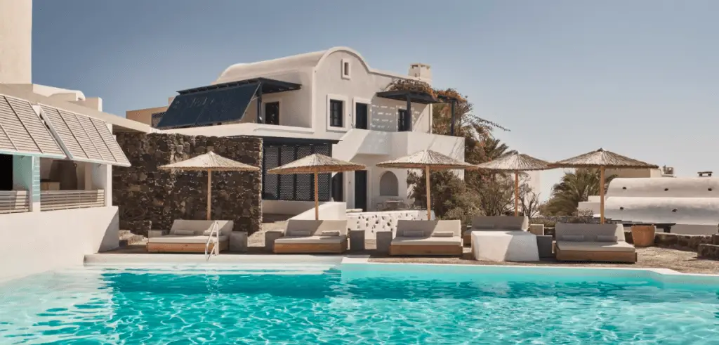 Vedema Hotel, Santorini - Lady Gaga's Favourite Greek Island Retreat Bonnie Rakhit blog style traveller