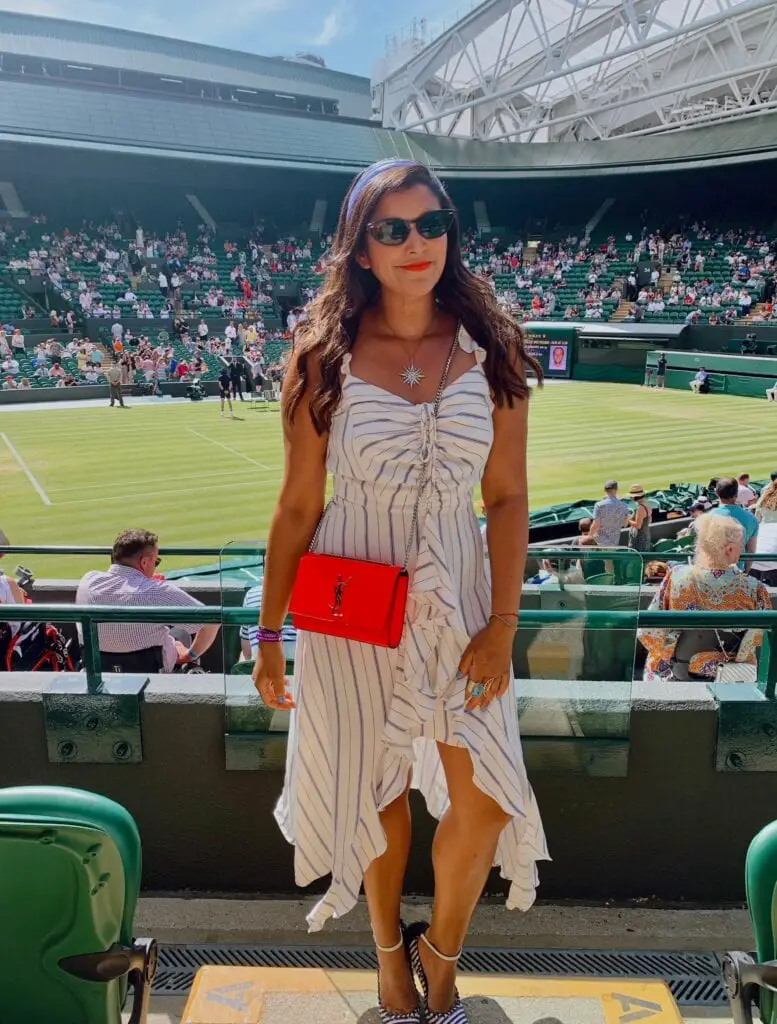 Wimbledon VIP Bonnie Rakhit Keith Prowse hospitality The Lawn
