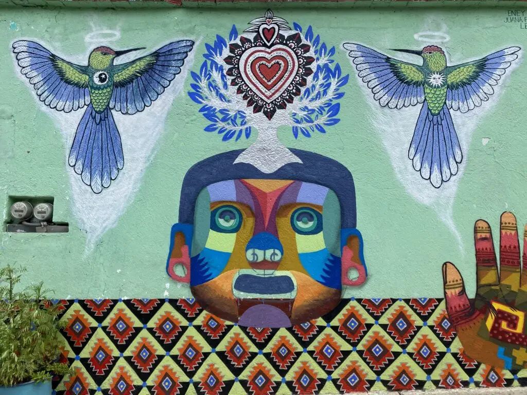 Oaxaca art scene street murals and graffiti Bonnie Rakhit