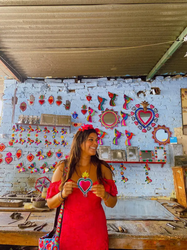 local artisans and tin smiths in Oaxaca Bonnie Rakhit blog